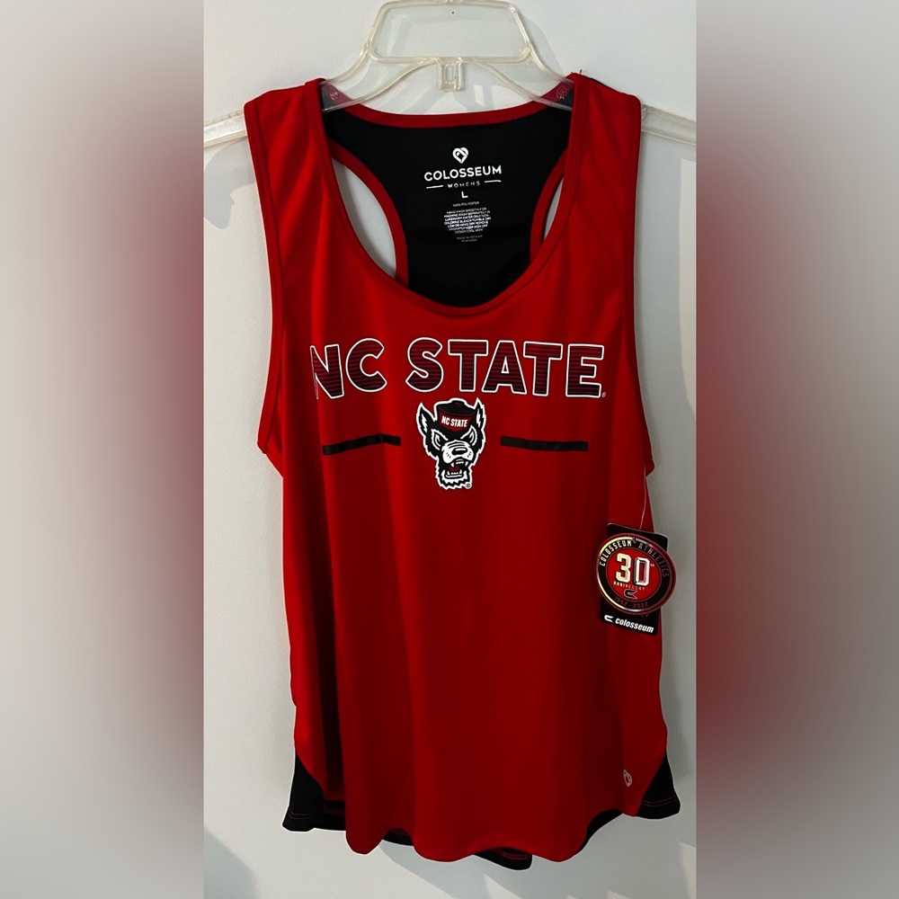 Colosseum NC State Wolfpack Red Tank Top